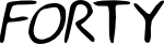 Logo for Seasoning Festival 2026 partner - Forty