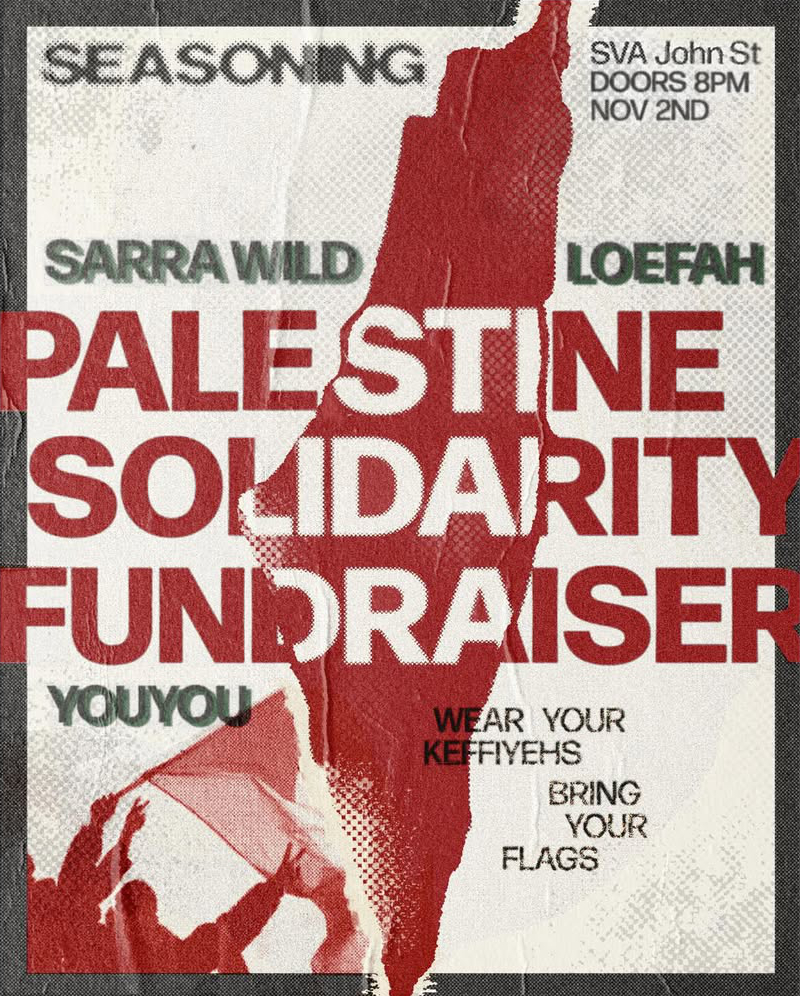 Poster for Seasoning event on 02.11.2024 at SVA in Stroud